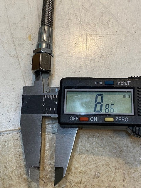 6 Quantity of Disconnect Hoses 8.25" #37 (6 Quantity)