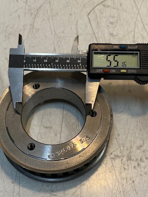 BANDO Timing Belt Pulley P32L075 SDS 4" OD 1" Thick 55mm Bore