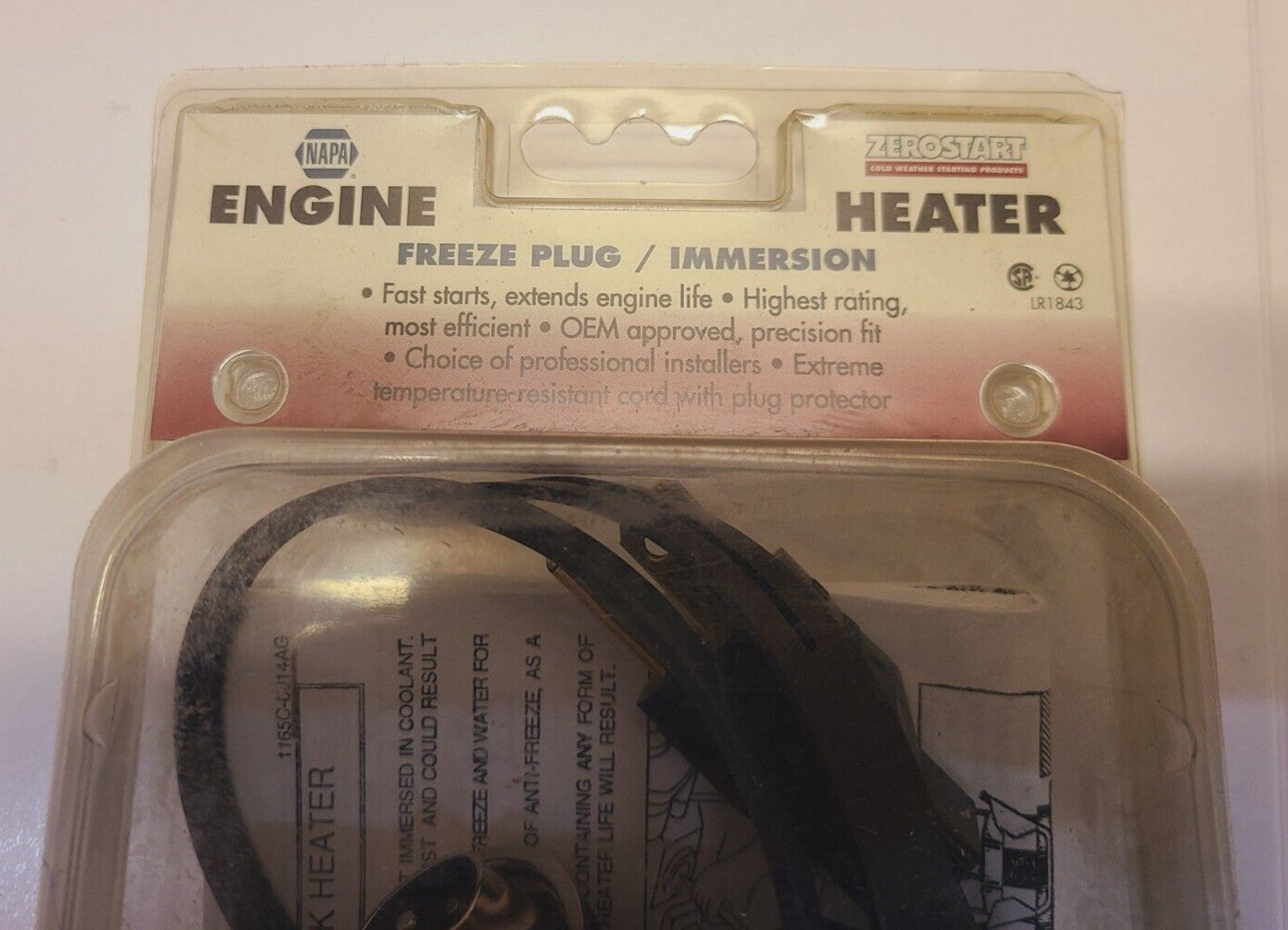 2 Quantity of Zerostart Engine Heater 605-3126 Model 2254 | 400 WATTS (2 Qty)
