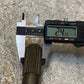 15-1/4" Long Axle Shaft 22-Spline 24mm End 32mm OD 23mm End