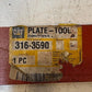 Caterpillar CAT Positioning Lever Plate 100L | 316-3590 | 31-1/2" Long