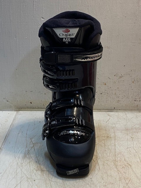 Nordica Exopower Trend 07 Black & Blue Ski Boots Size 25.0 | 290mm | 250-255