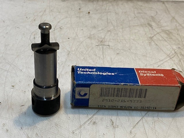 United Technologies Diesel Fuel Pump Plunger 2910-216-9773
