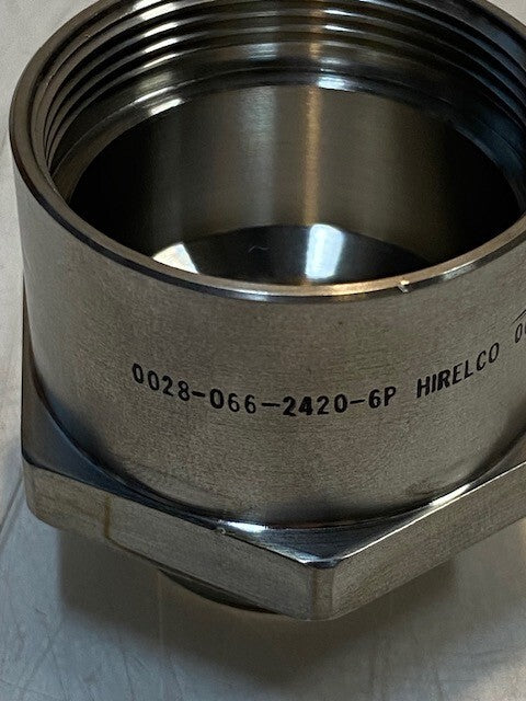 Hirelco 0028-066-2420-6P | 0003 | 34222 | Male Adapter Fitting 30mm Thread