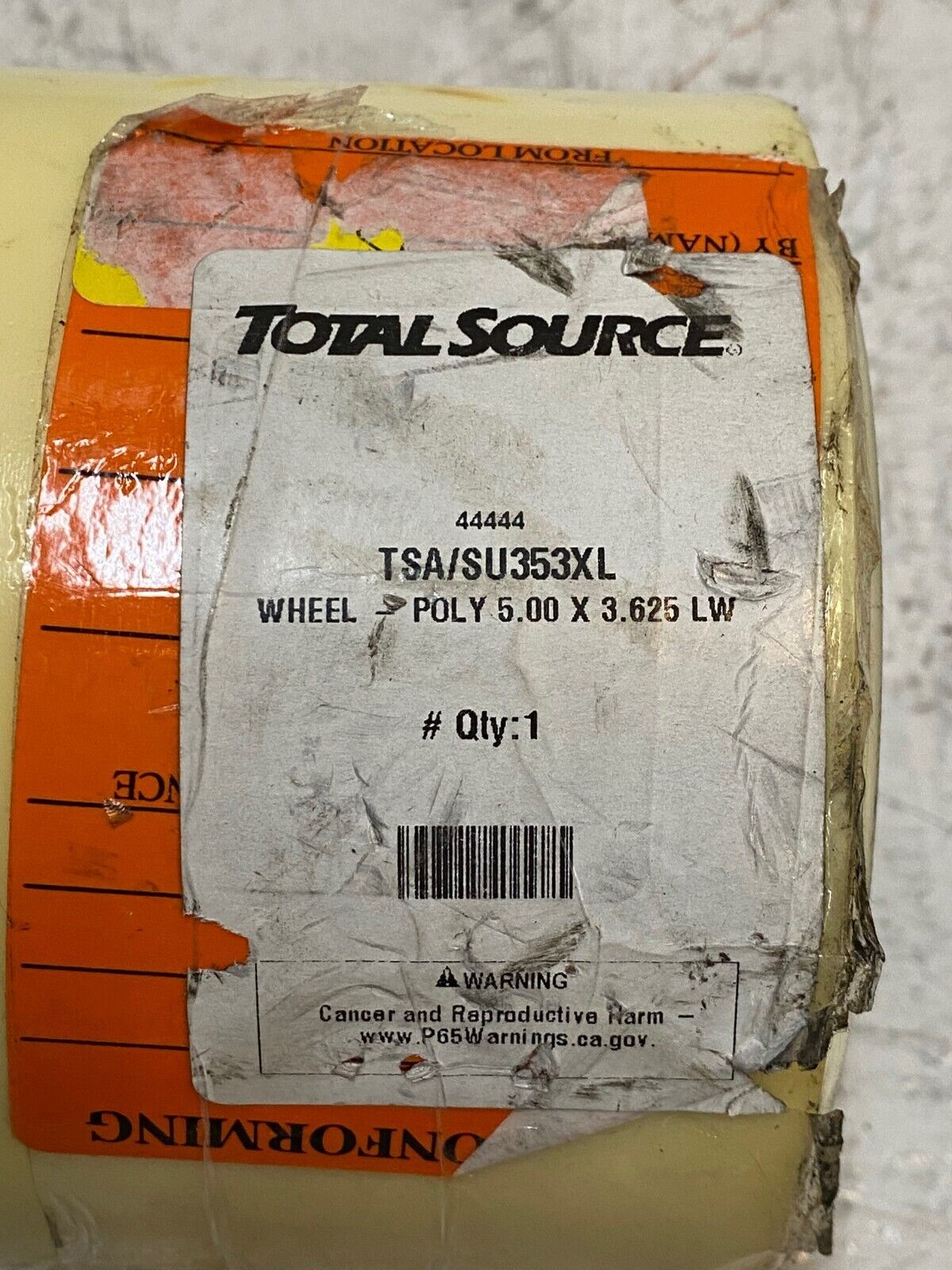 Total Source Poly Load Wheel TSA/SU353XL 5 x 3.625 LW