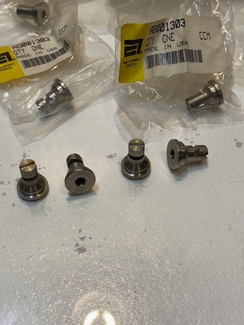 8 Quantity of AG-Chem Quick Couplers AG001303 | 18mm L 15mm Head Dia. (8 Qty)