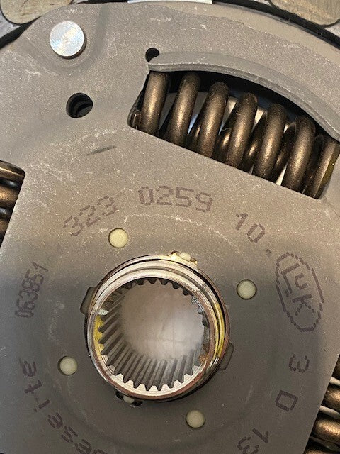 LuK Clutch Friction Disc 323025910 | 063851 | 22mm Bore 8-7/8" Dia.