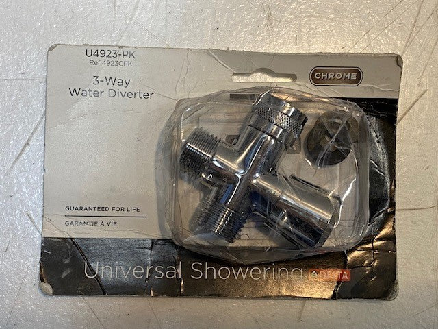 Delta Universal Showering 3-Way Water Diverter U4923-PK