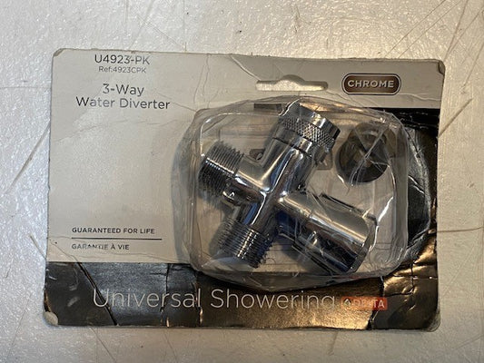 Delta Universal Showering 3-Way Water Diverter U4923-PK
