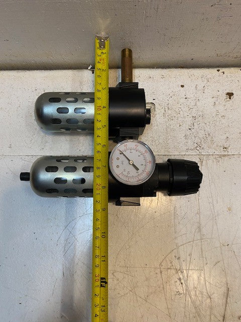 Air Filter Regulator Combo Unit Max Pressure 150 Psi Max Temp 125 Deg.
