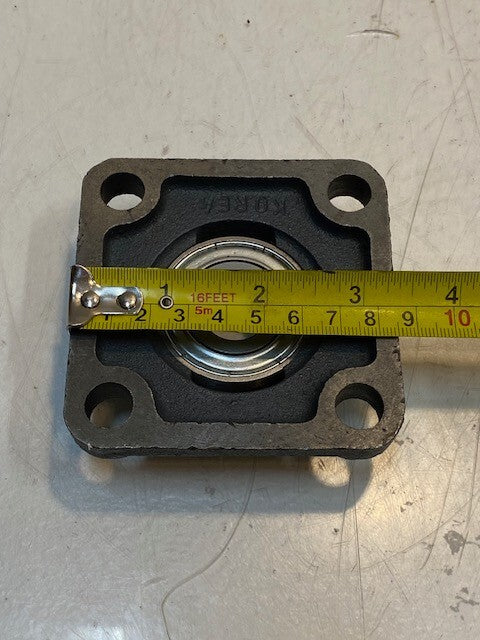 PEER 4-Bolt Flange F204 Insert Bearing FH204-12 | 19mm Bore 3-1/4" W
