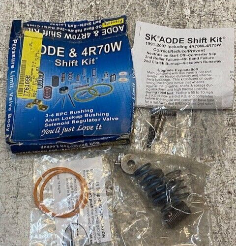 AODE & 4R70W Shift Kit T76165E Pressure Limit Valve Body & Accm Parts