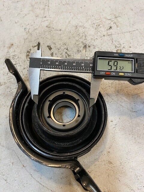 Center Support Bearing 8-1/2" Long 4-1/2" Tall 59mm Bore