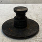 Forged Trailer King Pin Bolster Plate 8" OD 4-1/2" Tall