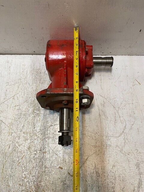 Rotary Cutter Gearbox 3-1/8" 35mm Shaft w/ 13mm Bore 4-1/4" 23mm Shaft