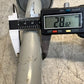 Double Acting Hydraulic Cylinder Clevis Mount Welded 28.82mm Bore 18-1/4' Length