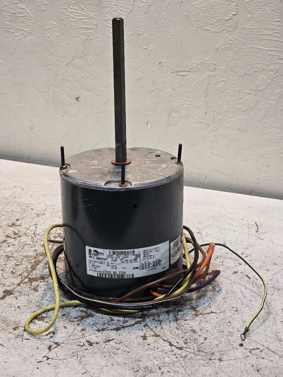 General Electric Motors 5KCP39PGL811S Condenser Motor 3734 | 1/2 HP 1075 RPM