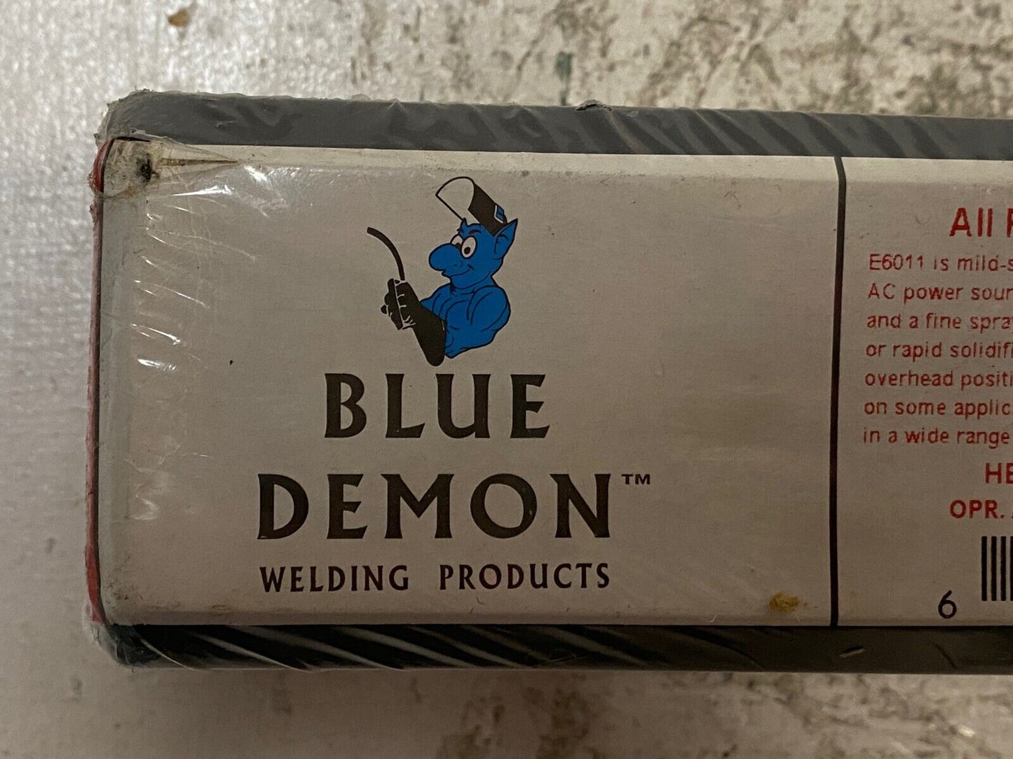 Blue Demon E6011 1/8" 5lbs Welding Electrode