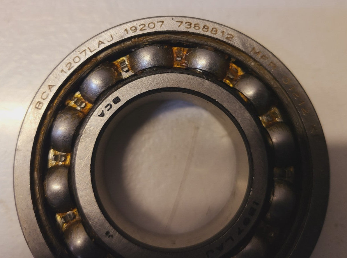 BCA Single Row Ball Bearing 19207 | 1207LAJ | 7368812 MFR 01212 KE