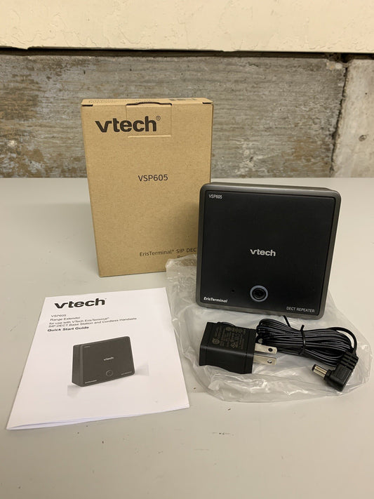 Vtech VSP605 ErisTerminal Range Extender with 2 Simultaneous Calls Per Repeater