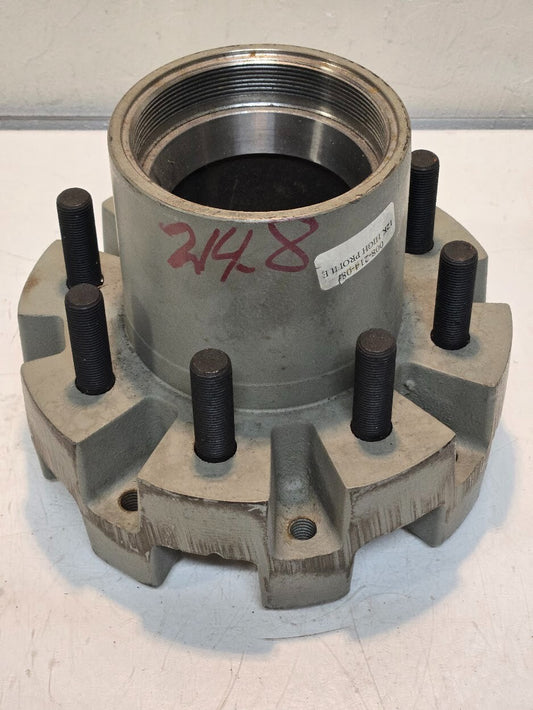 High Profile 12K Hub 008-214-08 for Dexter | 8x6.5" Bolt Pattern 5/8"-18 Studs