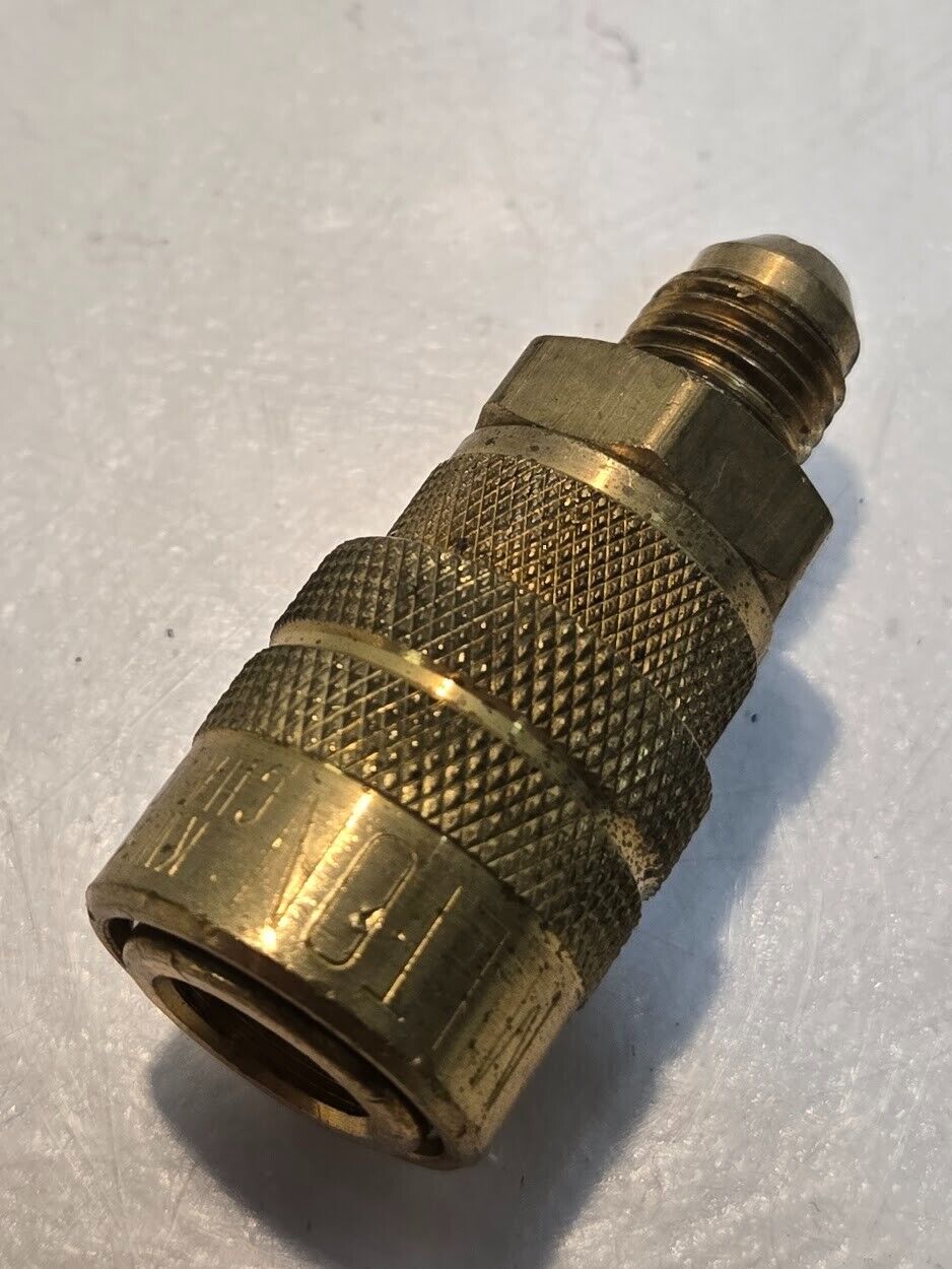 2 Quantity of Milton Kwik Change M Style Couplers 1/4"x5/16" Flare (2 Quantity)