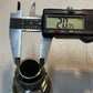 Hydraulic Crimp Fitting ATTC-16 Male Bore 20mm Thread 33mm 49mm OD