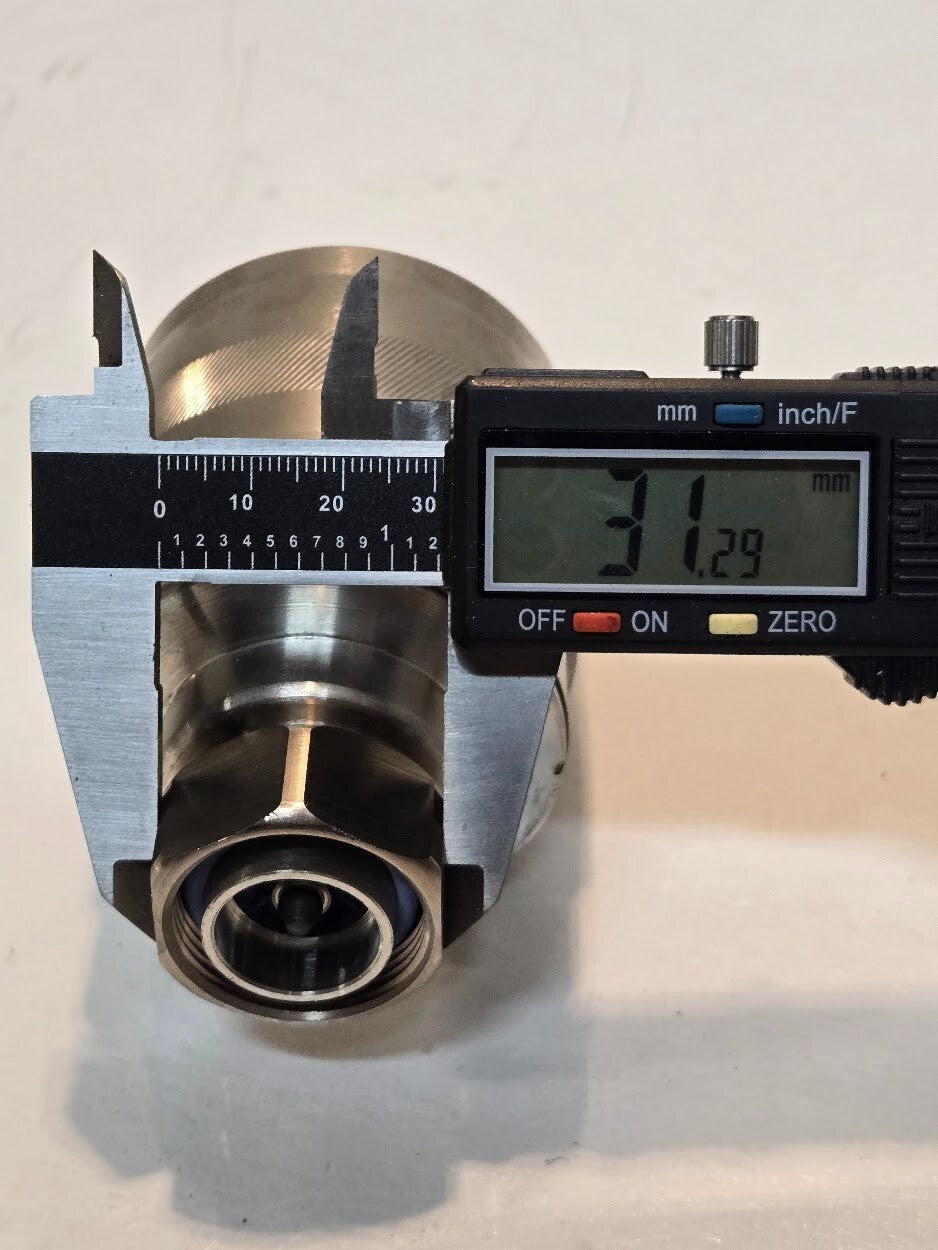 PPC UXP Din Connector UXP-DM-158 | 071812 | 50 Ohm | 1-5/8" Annular Connector