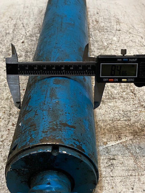 Hydraulic Cylinder Blue 30-1/2" Long 26mm Bore 85mm OD