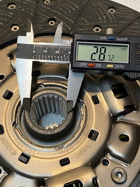 Exedy ISD136U Clutch Disc 29mm Bore 2E11A 11-3/4" Dia.