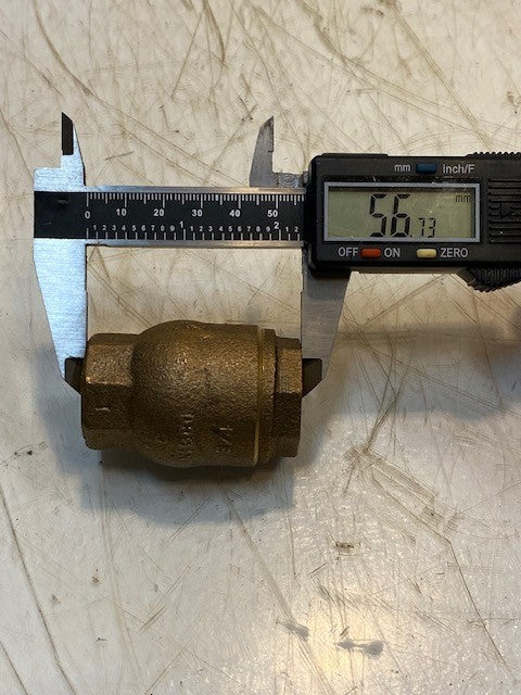 Nibco T-480 3/4" Bronze NPT Threaded Ring Check Valve Plumbing