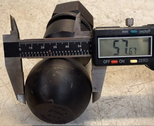 Knott K14 Heavy Duty Trailer Hitch Ball 2-5/16, 30,000 Lbs Rated Towing Ball
