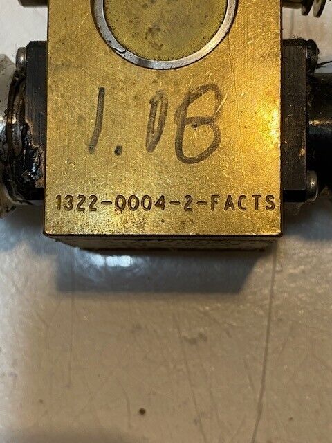 Airtech Single Way Bias Tee Solenoid Valve S03010020000173 | 1322-0004-2-FACTS