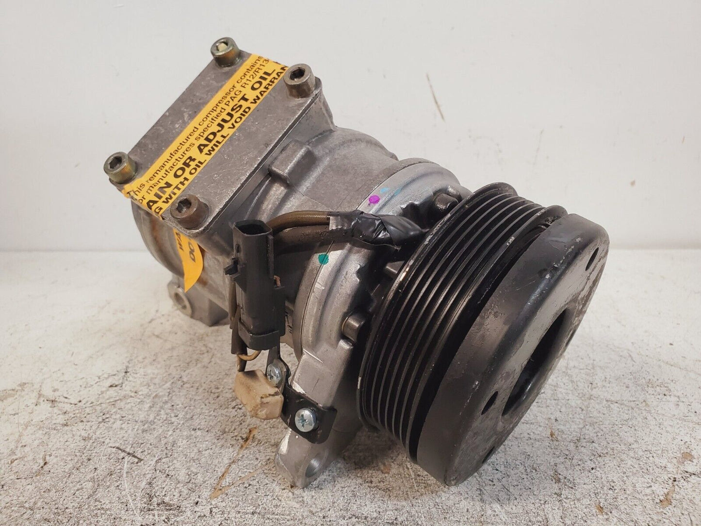 Remanufactured A/C Compressor 57378 For R134A & R12