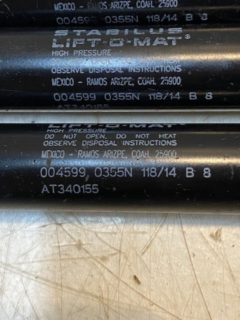 3 Qty of Stabilus Lift-O-Mat Gas Strut Spring AT340155 | 004599 0355N (3 Qty)
