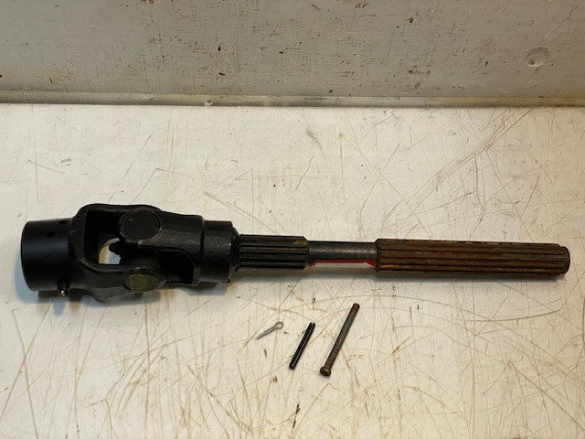 Walker Manufacturing Shear Pin U-Joint Drive Shaft 15-Spline 15-1/2" L 24mm Bore