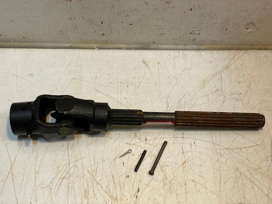 Walker Manufacturing Shear Pin U-Joint Drive Shaft 15-Spline 15-1/2" L 24mm Bore