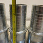 6 Quantity of 7" Plated-Steel Threaded Combination Nipples 7" H 58mm W (6 Qty)