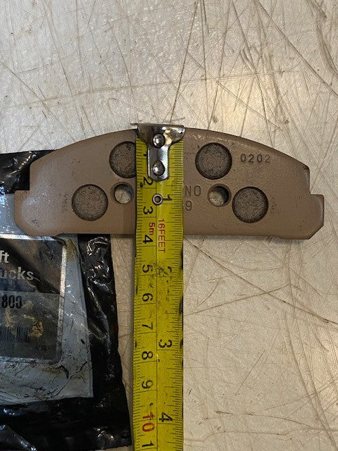 CAT Caterpillar Forklift Brake Pad 9704621800 | Akebono NS179