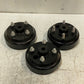 3 Qty of Golf Cart Brake Drum Hub Assys 4-Bolt 6-1/2" OD 19mm Bore (3 Qty)