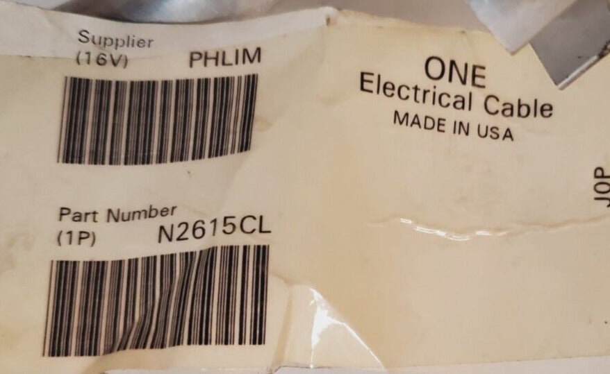 Electrical Cable Coiled N2615CL | 10406565 | 3350401 | 16V