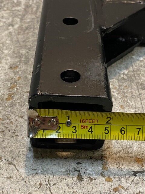 2" Hitch-Mounted Mobility Carrier Adapter 9-3/4" L 6-5/8" W