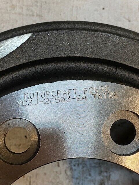 Motorcraft Brake Drum F269C | YC3J-2C503-EA | TK122 | 731607MR01 | 126mm Bore