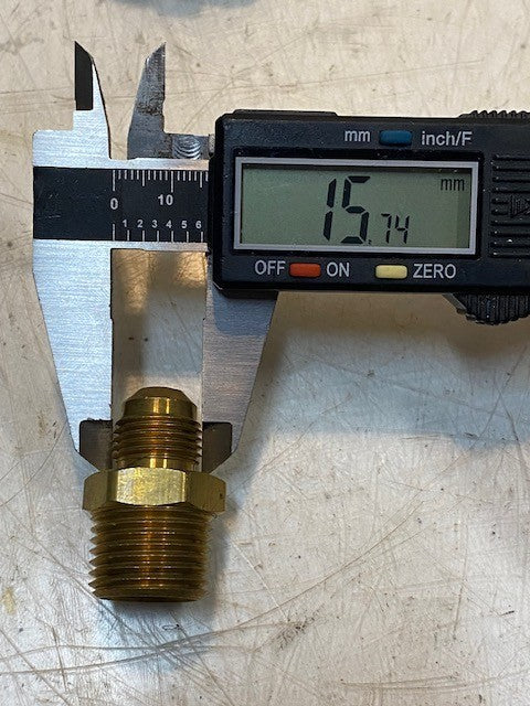 3 Bags of 10 Qty of Anderson Fittings U1-6D Connectors 3/8x1/2 (30 Pcs Total)