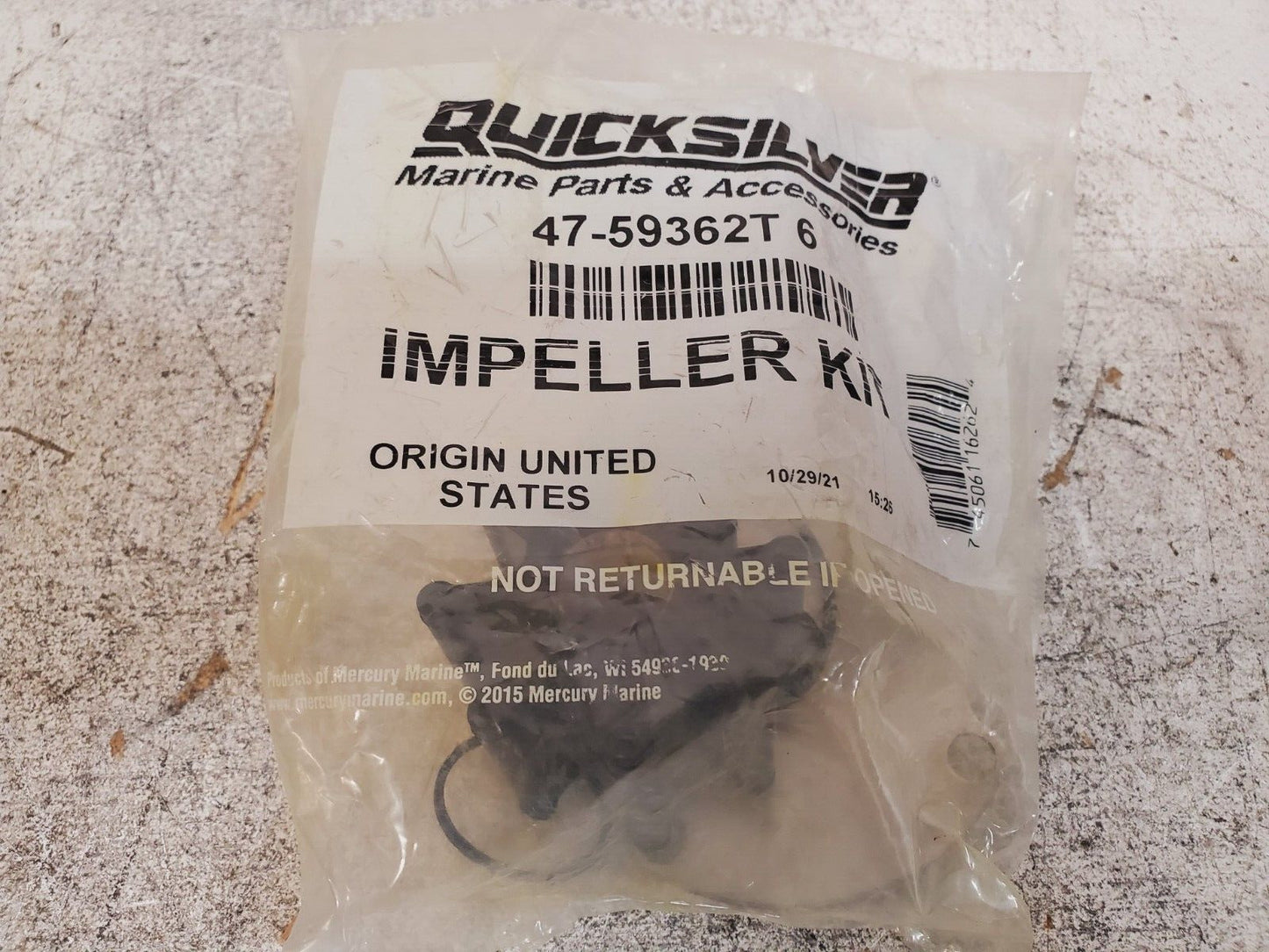 Engine Mounted Impeller Repair Kit 47-59362T 6 | 47-59362T-6