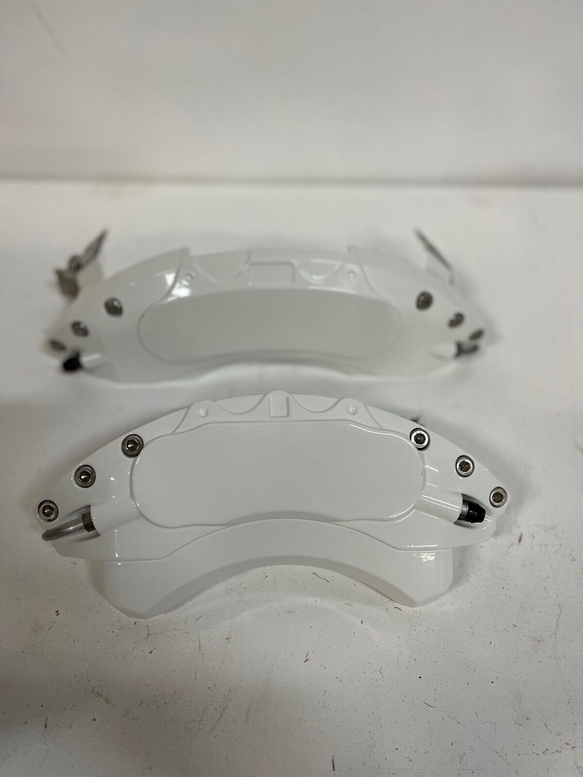 Pair of White Caliber Covers 3TSL | 6X | S-6-F