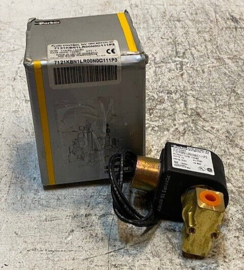 Parker Solenoid Valve 7121KBN1LR00N0C111P3 Volts 110/50 120/60 Watts 10 500 Psi