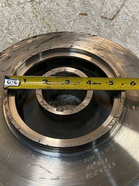 Impeller Disc Brake Rotor Patt 7611 RCX4886 9-1/2" OD 51mm Bore