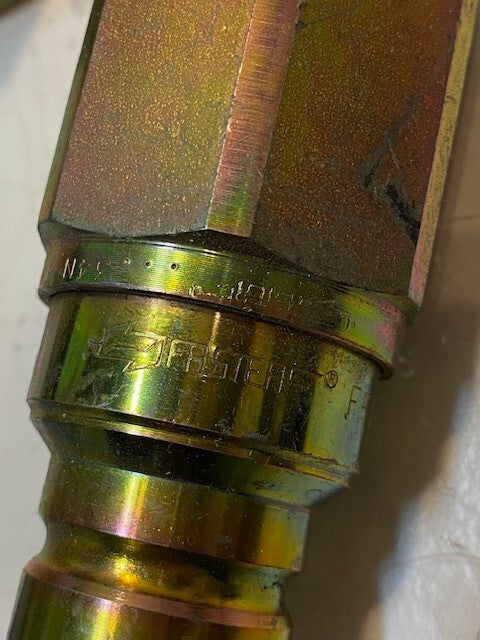 2 Quantity of Faster Hydraulic Flat Face Couplers FF134 | 34NPTM-99N (2 Qty)