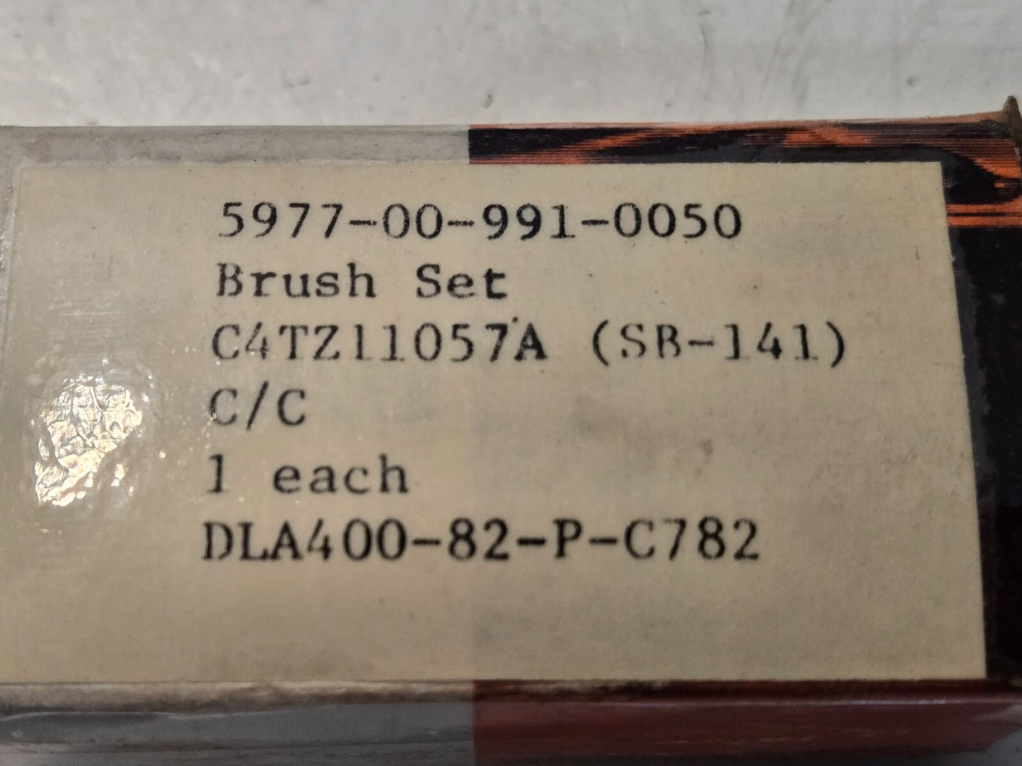 4 Quantity of Ford Motorcraft C4TZ-11057-A Starter Brush Sets | SB-141 (4 Qty)